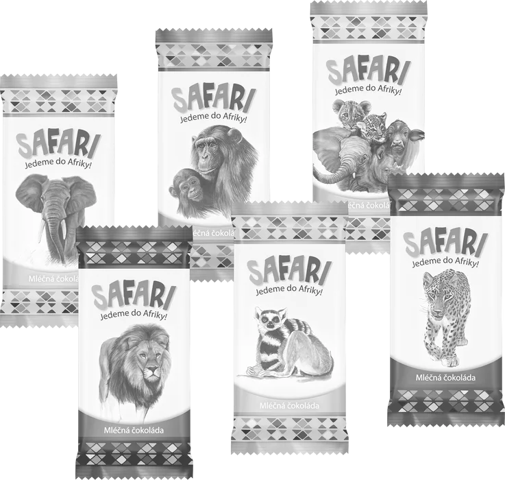 Carla Čokoláda Safari 20 g